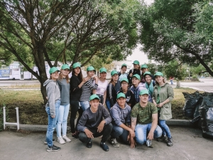 Студенты ЮУрГАУ участвуют в благоустройстве Челябинска