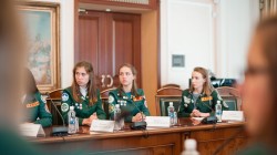 Студентка ЮУрГАУ – на встрече с Главным федеральным инспектором по Челябинской области