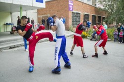 Выпускники ЮУрГАУ устроили спортивный праздник для студентов