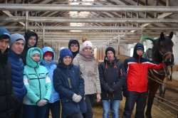 Студенты ЮУрГАУ познакомились с молочным производством в «Заре» 