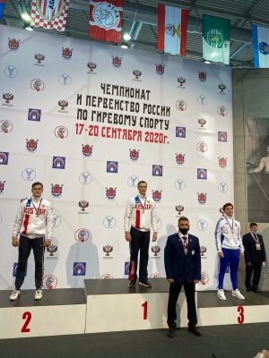Студенты ЮУрГАУ завоевали призовые места на чемпионате и первенстве России по гиревому спорту