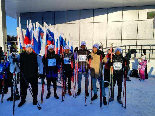 Слушатели подготовительного отделения Южно-Уральского ГАУ из жарких стран приняли участие в гонке «Лыжня России»