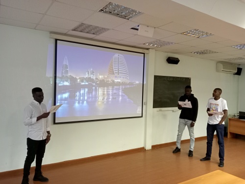 Обучающиеся из Ливии, Судана, Конго, Тоголезской Республики приняли участие в LXXV Международной научной конференции студентов, аспирантов и молодых ученых в ЮУрГАУ
